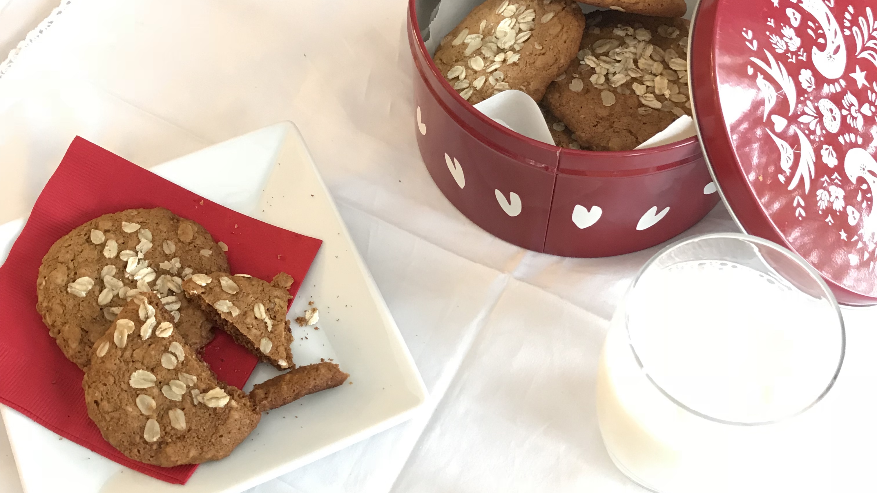 Ginger Molasses Oat Cookies Gina Sunderland MSc. RD Registered Dietitian Blog